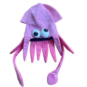 Pink Squid Hat